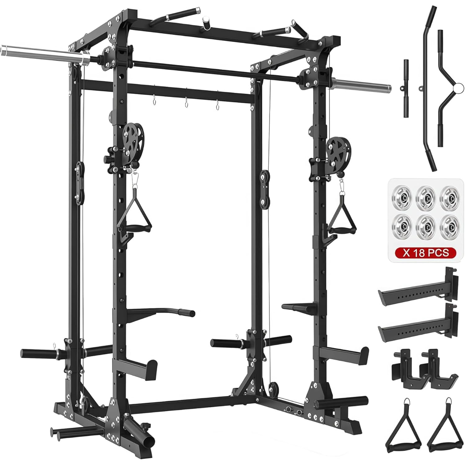 Home Gym One Machine - 스미스 머신, 5 in 1 헤비듀티