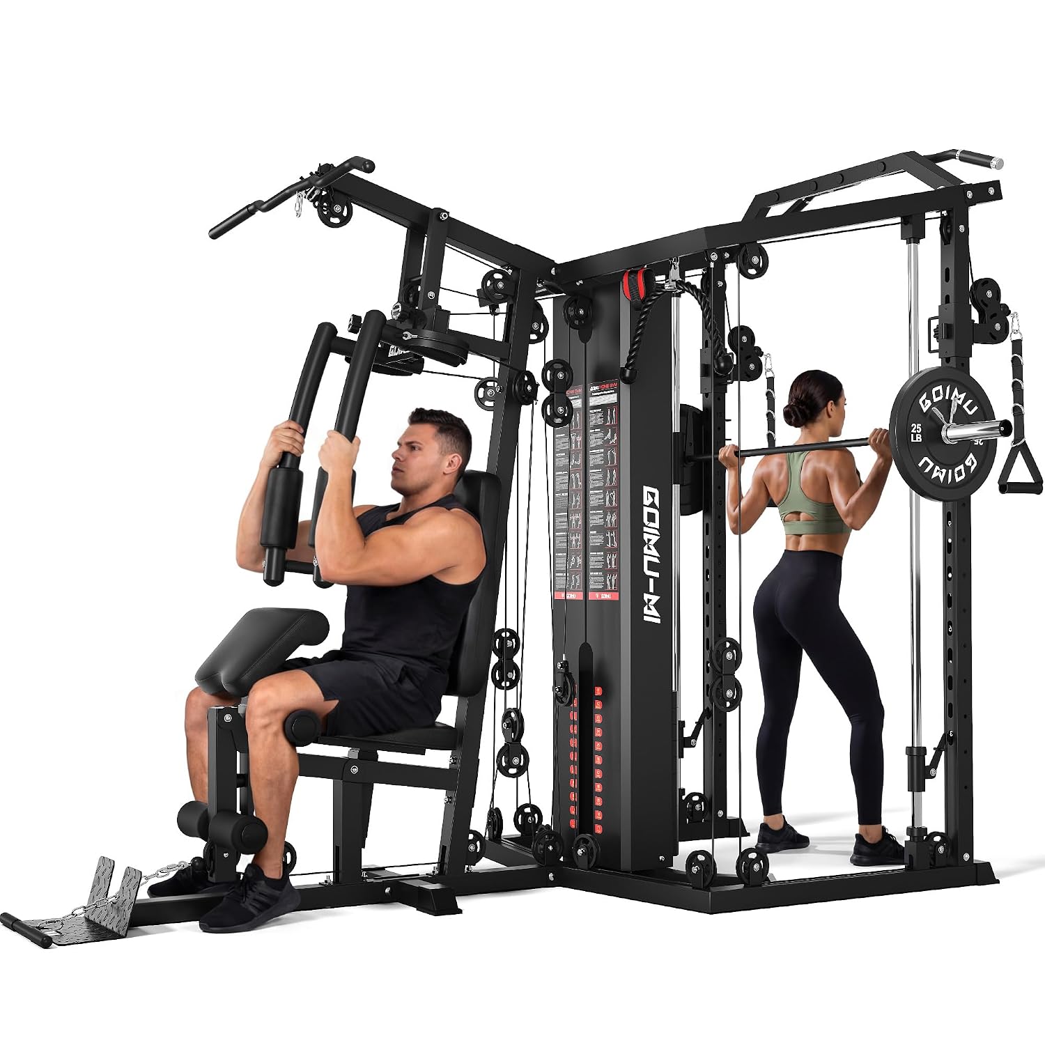 Home Gym One Machine - DM01 듀얼 스테이션 스미스 머신 홈짐,