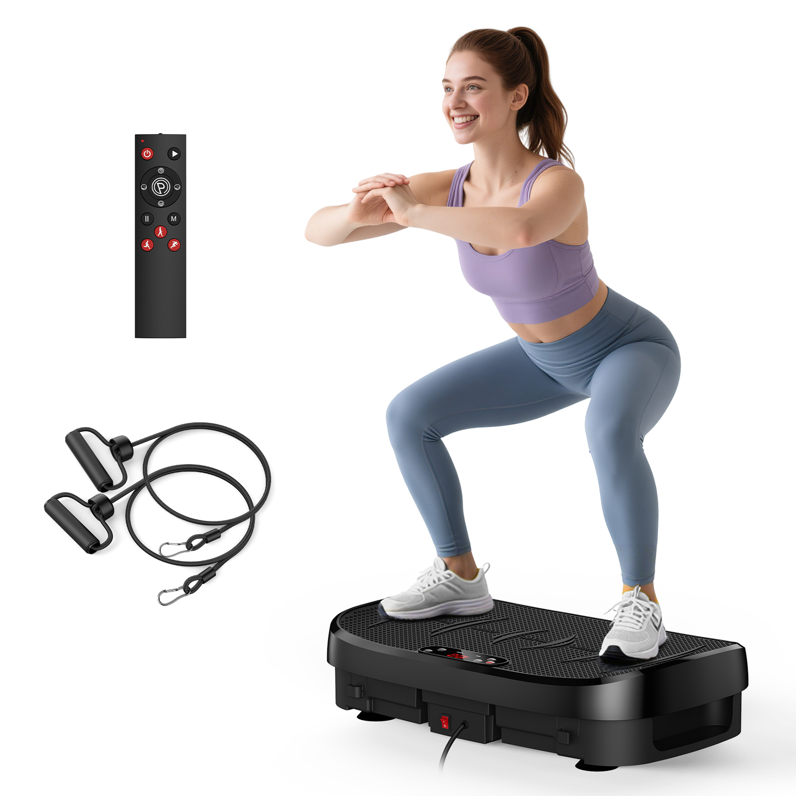 Home Gym Weight Machine - 진동 플레이트 지방 연소 피트니스 플랫폼