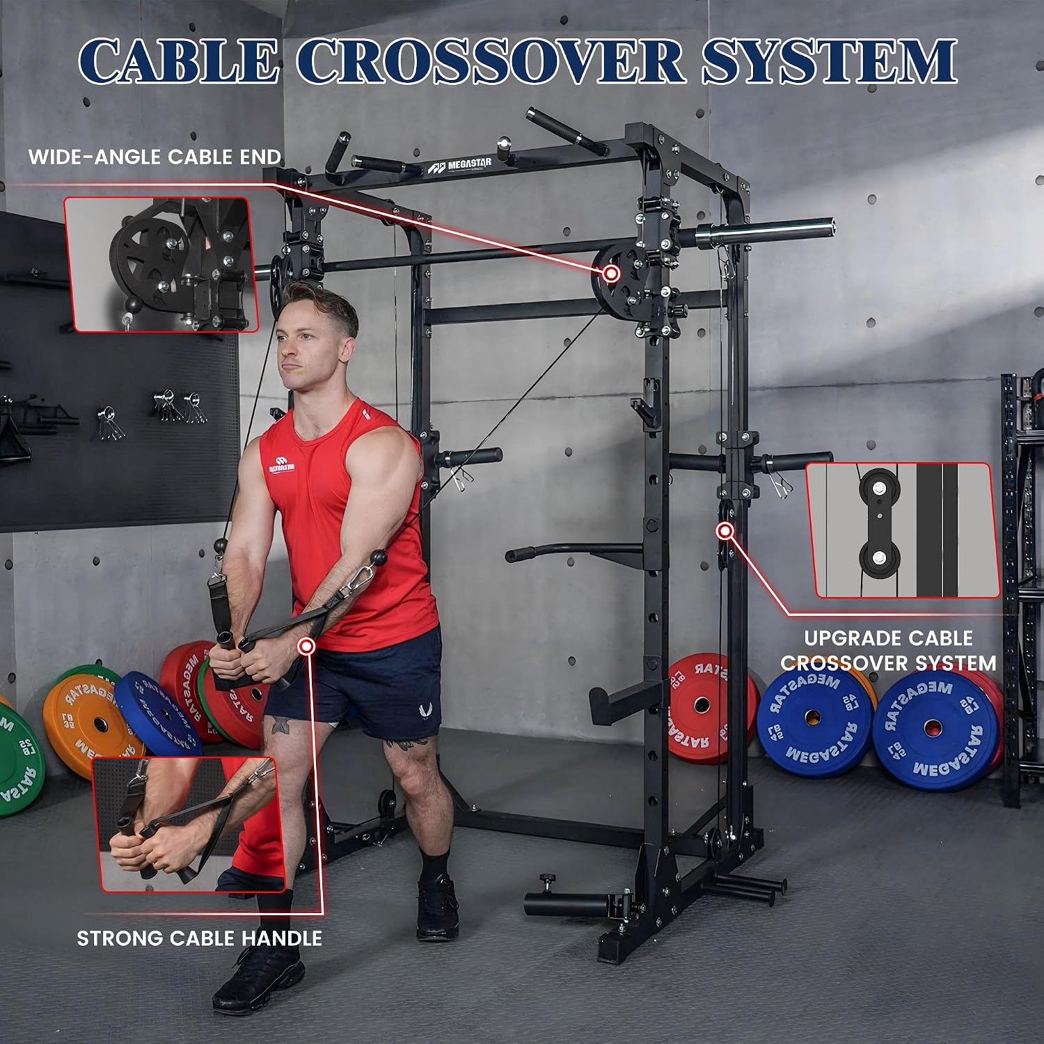 스미스 머신, 5 in 1 헤비듀티 스쿼트 랙 (케이블 - Home Gym One Machine 리뷰 및 가격