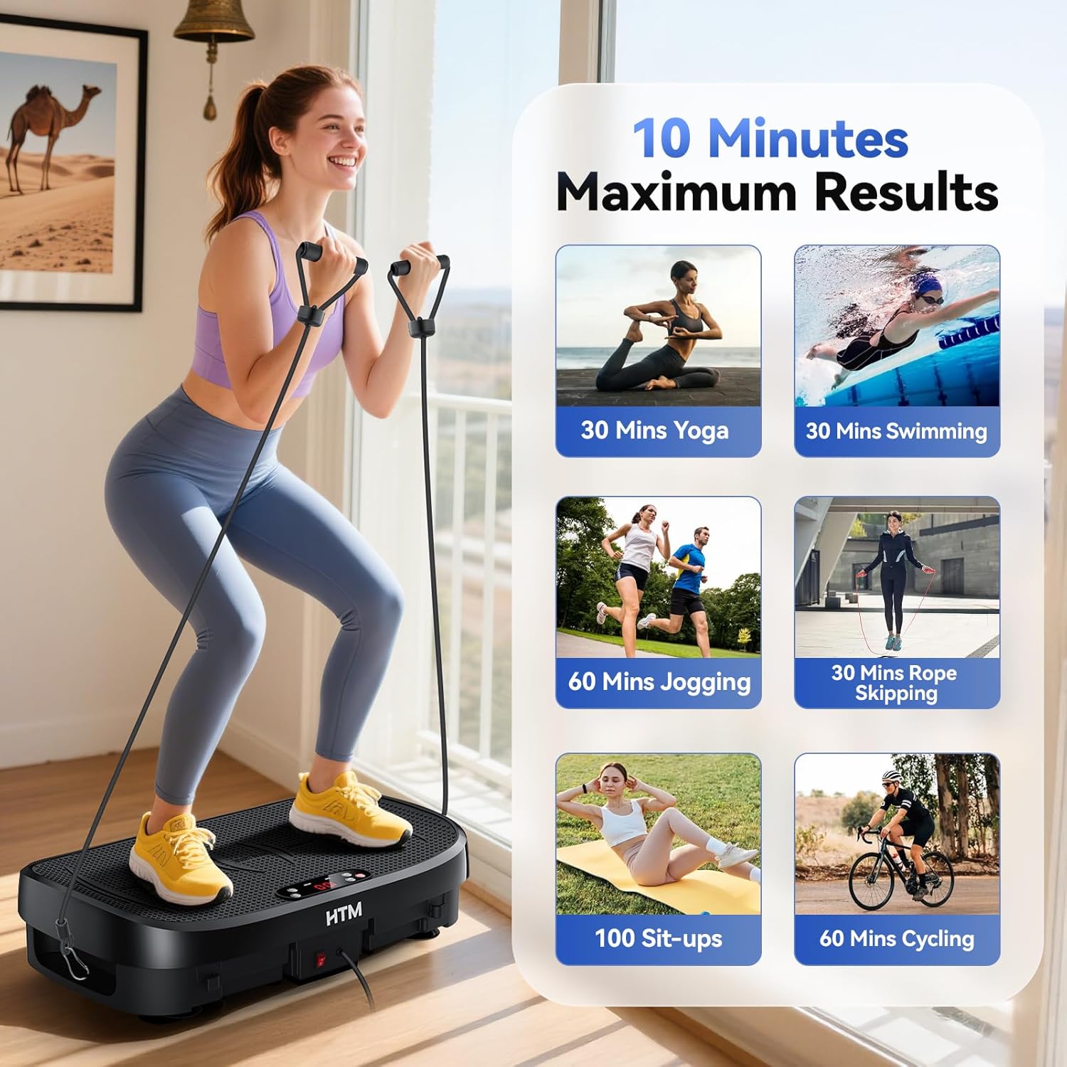 진동 플레이트 지방 연소 피트니스 플랫폼 전신 120단 - Home Gym Weight Machine 리뷰 및 가격