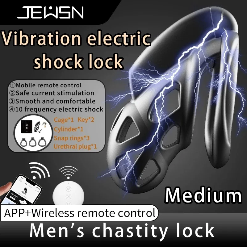 JEUSN 전기 충격 원격 제어 정조대 페니스 케이지  - Home Gym App 리뷰 및 가격