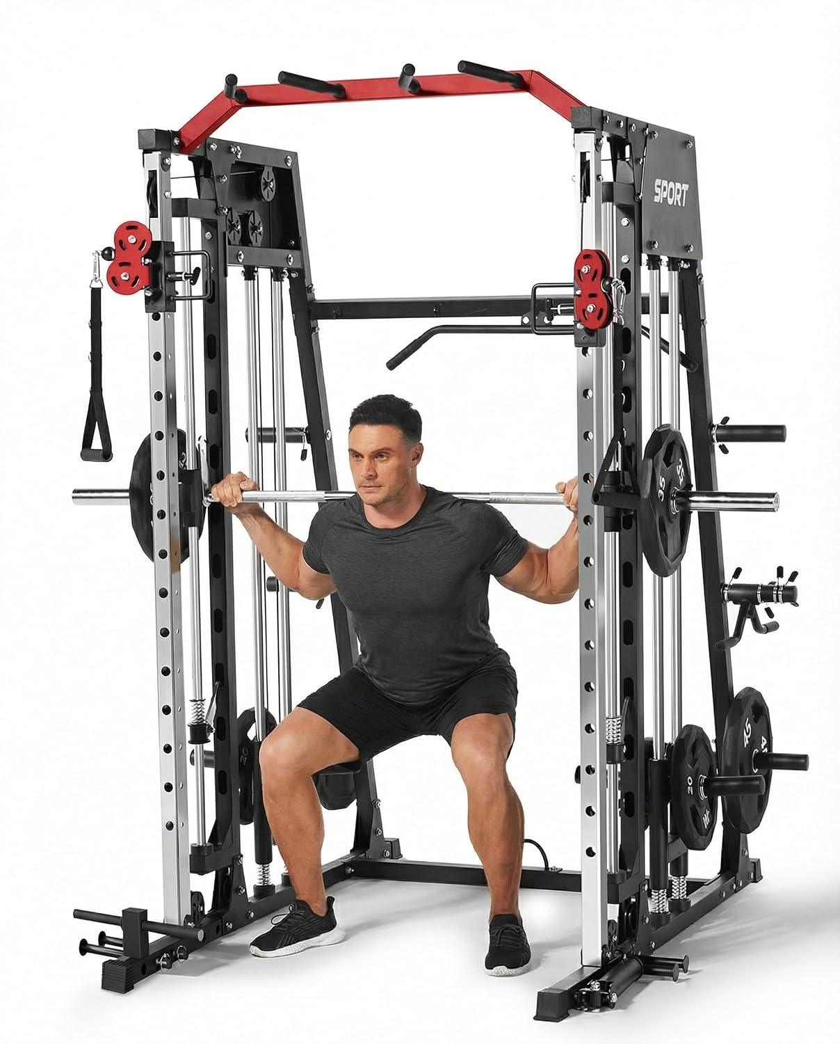 올인원 스미스 머신 홈짐, 2200lbs 스쿼트 랙,  - Home Gym One Machine 리뷰 및 가격