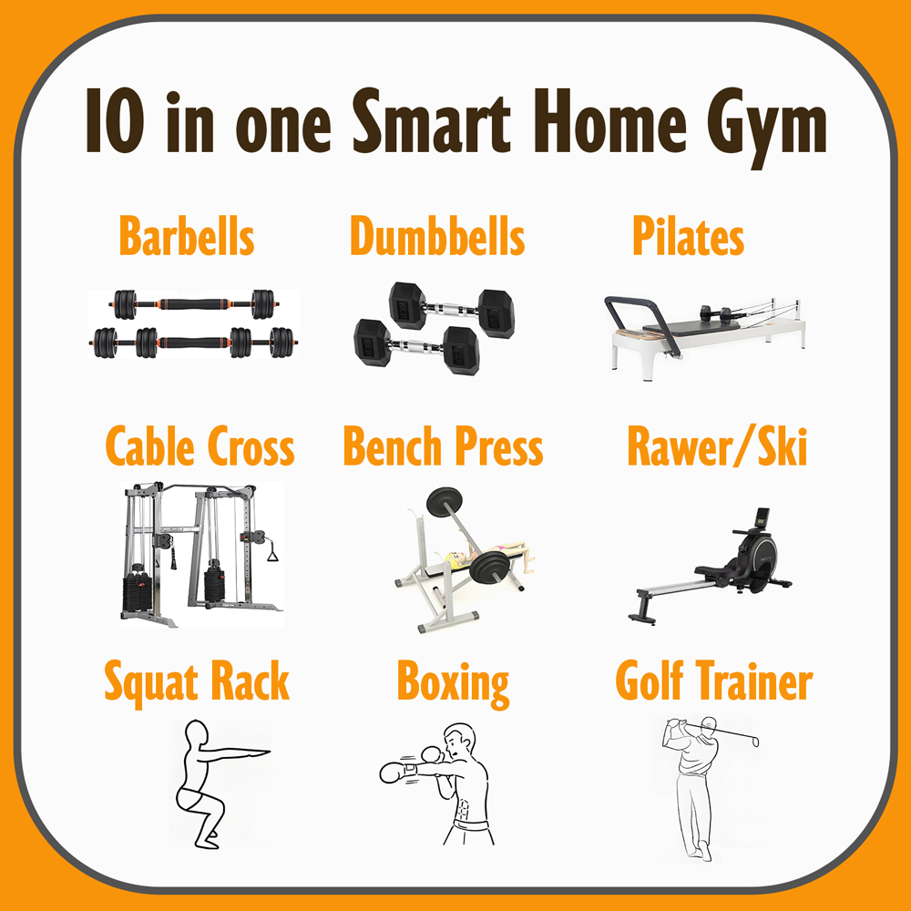 최신 AM9 올인원 스마트 홈 가전 스마트 짐 머신,  - Home Gym One Machine 리뷰 및 가격