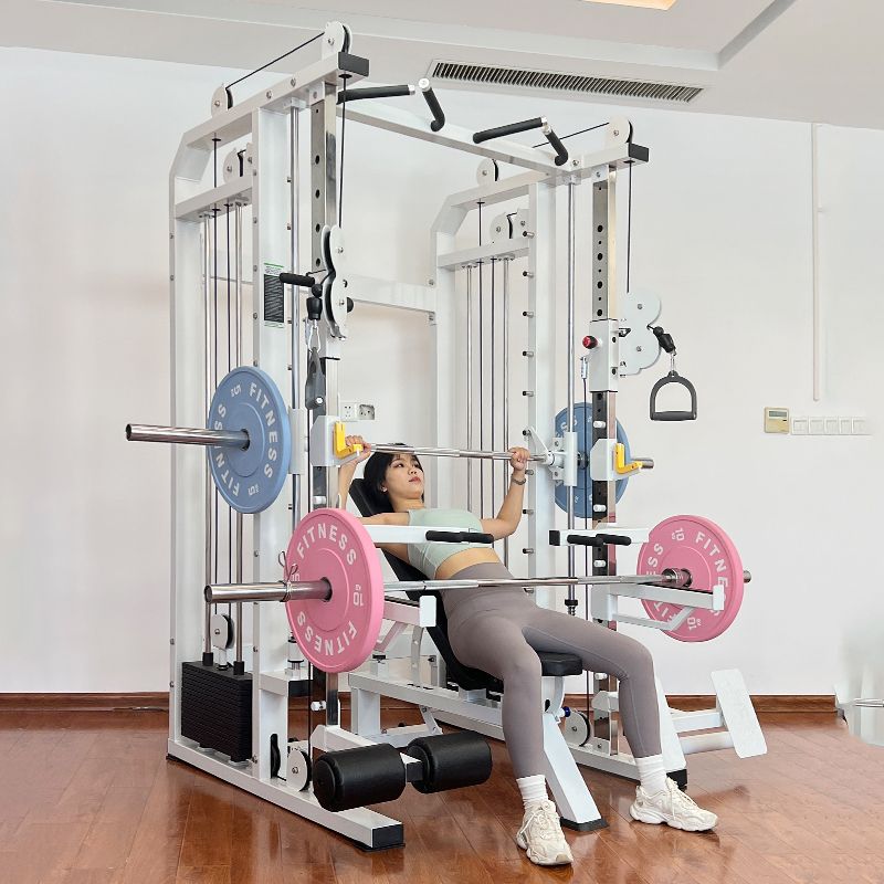홈 종합 트레이닝 파워 랙 운동 웨이트 리프팅 헬스 장 - Home Gym Smith 리뷰 및 가격