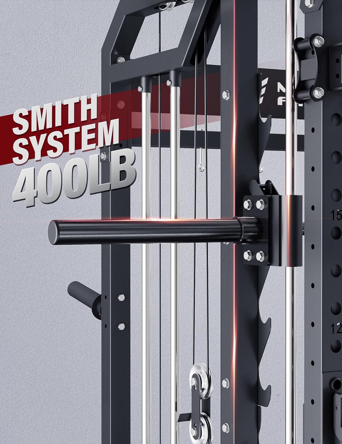 스미스 머신 홈짐 스쿼트 랙 풀리 바 듀얼 랫 풀다운  - Home Gym Smith 리뷰 및 가격